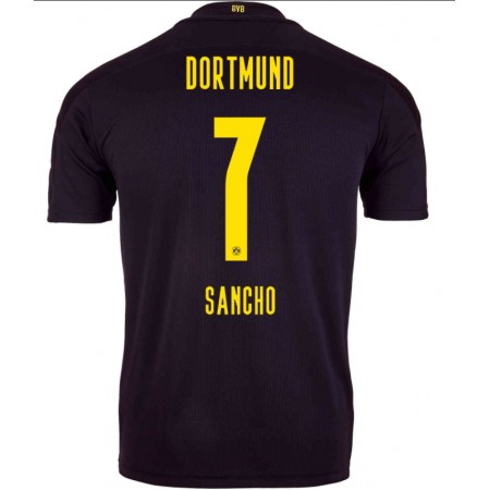 Koszulka Borussia Dortmund Jadon Sancho 7 Wyjazdowe 2020-2021 - Koszulki Piłkarskie